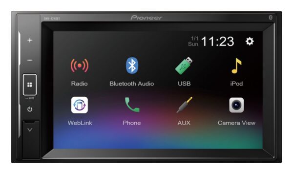 Pioneer Ηχοσύστημα Αυτοκινήτου 2DIN (Bluetooth/USB/AUX/WiFi) με Οθόνη 6.2"